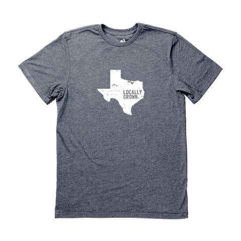 Locally Grown Clothing Co. Men's Texas Solid State Tee