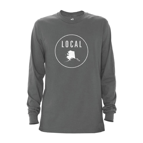 Locally Grown Clothing Co. Men's Alaska Local Long Sleeve Crew
