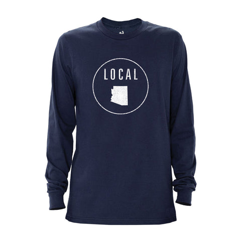 Locally Grown Clothing Co. Men's Arizona Local Long Sleeve Crew