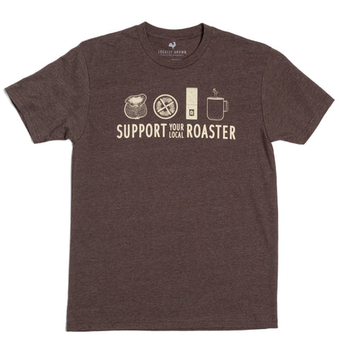 Locally Grown Clothing Co. Support Your Local Roaster Tee