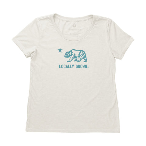 Locally Grown Clothing Co. Women's California Bear Tee