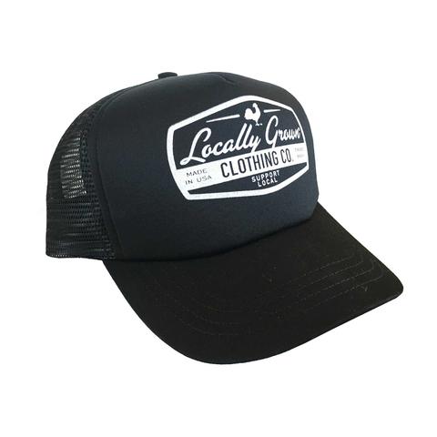 Locally Grown Clothing Co. Badge Foam Trucker Cap